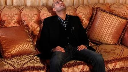 Saïf al Islam Kadhafi, le fils de Mouammar Kadhafi le plus impliqué à ses côtés dans la direction du pays, a été arrêté, selon le Conseil national de transition, organe politique des rebelles libyens. /Photo d'archives/REUTERS/Chris Helgren/Files
