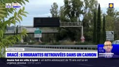 Dracé: six migrantes retrouvées dans un camion