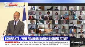 Édouard Philippe: "Dès 2021, je souhaite que soit mise en oeuvre la réforme du financement de la psychiatrie, des urgences et continuer celle des soins de suite"