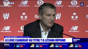 Le Losc champion? Notre objectif, pour l'instant, c'est de jouer tous les matchs pour les gagner" relativise Létang