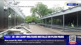 JO 2024: un camp militaire géant s'installe aux portes de Paris