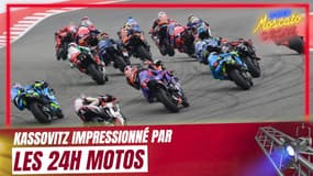 "Je ne comprends pas comment physiquement ils peuvent tenir le coup", Mathieu Kassovitz impressionné par les pilotes des 24h Moto du Mans   