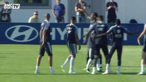 Bonne humeur et sérénité à l'approche qu quart de finale contre l'Uruguay