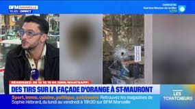 Des tirs sur la façade d'Orange à Saint-Mauront. Les Tchatcheurs