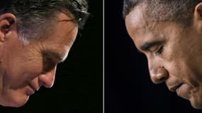 Mitt Romney et Barack Obama