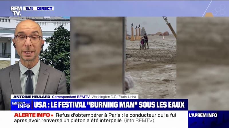 États-Unis: 70.000 personnes piégées sur le site du festival Burning Man dans le désert du Nevada, en raison des fortes pluies