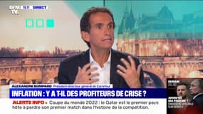 Alexandre Bompard, PDG de Carrefour: "Il n'y a pas de gagnant de l'inflation"