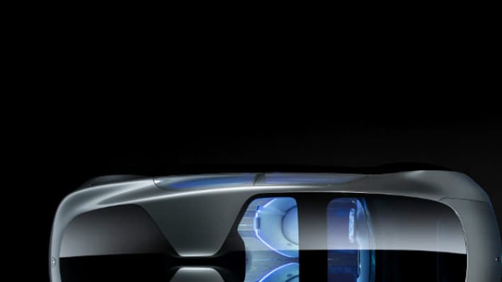 La présentation du système sur le concept de véhicule autonome de Mercedes, le F015 La présentation du système sur le concept de véhicule autonome de Mercedes, le F015