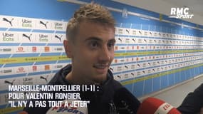 OM-Montpellier (1-1) : Pour Rongier, "il n’y a pas tout à jeter"
