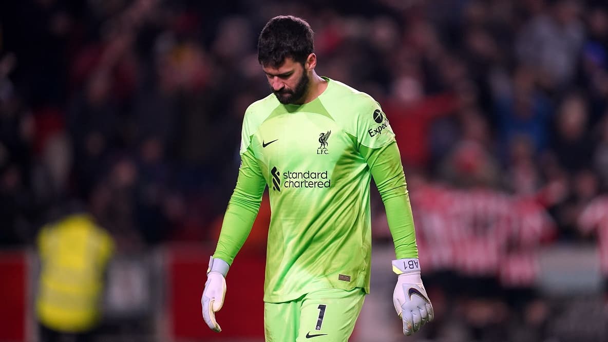 The fatal mistake of Alisson Becker in the FA Cup