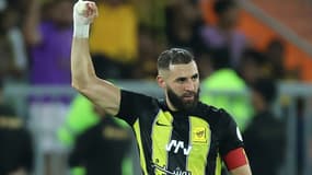 Karim Benzema, le buteur d'Al-Ittihad le 1er septembre 2023