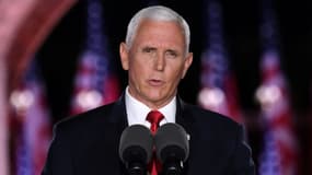 Le vice-président Mike Pence s'exprime depuis Fort McHenry, à Baltimore, le 26 août 2020