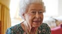 La reine Elizabeth II, le 16 février 2022 au château de Windsor