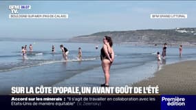 À Boulogne-sur-Mer, dans les Hauts-de-France, le beau temps ravi touristes et commerçants 