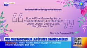 Fête des grands-mères: vos plus beaux messages d'amour en Alsace