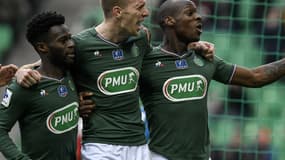 Jonathan Bamba, Robert Beric et Bryan Dabo