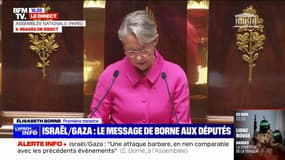 Élisabeth Borne: "Le Hamas n'est pas le peuple palestinien"