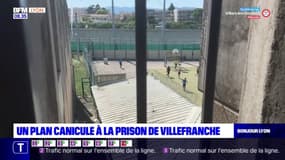 Prison de Villefranche-sur-Saône: un plan canicule pour limiter les effets de la chaleur