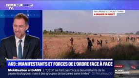 A69 : manifestants et forces de l'ordre face à face - 05/07