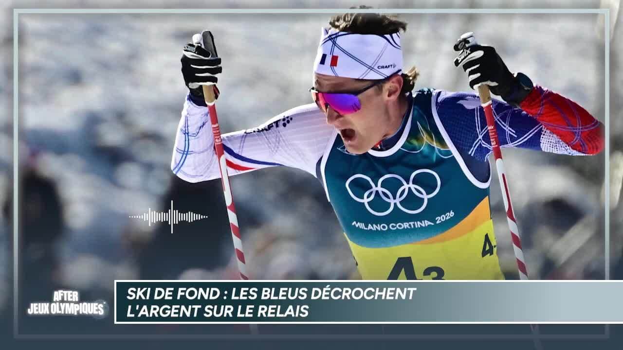 JO 2026 (ski de fond) : les Bleus décrochent l'argent sur le relais ...
