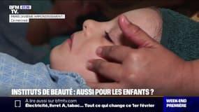 "Ça me détend": des instituts de beauté proposent des massages pour les enfants
