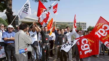 La CGT redoute la suppression d'un millier de postes sur la période 2016/2017.