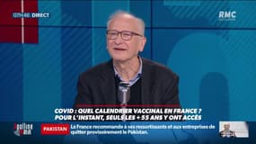 Pourquoi le vaccin AstraZeneca est désormais réservé au plus de 55: les explications d'Alain Fisher sur RMC