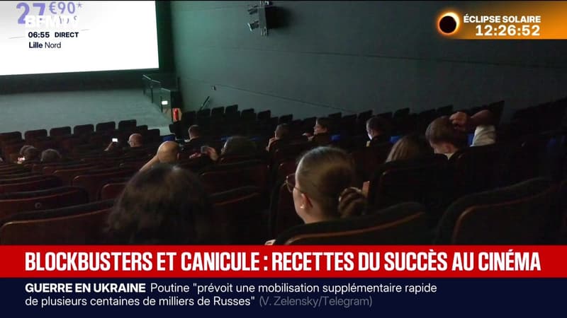 BFM Conso : Blockbusters et canicule, recettes du succès au cinéma - 12/08