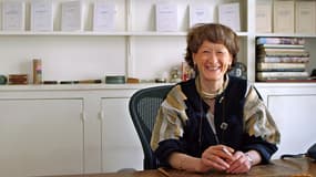 L'ancienne directrice des Editions de Minuit, Irène Lindon, le 14 juin 2005 à Paris.
