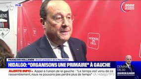 François Hollande répond à Arnaud Montebourg: "Une candidature d'union n'a de sens que s'il y a un programme commun (…), or on sait que ce n'est pas le cas"