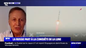 Lancement d'une sonde lunaire russe: "La Lune nous intéresse comme terrain d'entrainement pour les futurs voyages vers Mars", explique l'ancien astronaute Michel Tognini