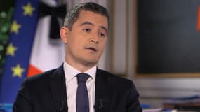 Gérald Darmanin face à Ruth Elkrief sur BFMTV, le 9 décembre 2020