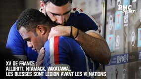 XV de France : Alldritt, Ntamack, Vakatawa... Les blessés sont légion avant les VI Nations
