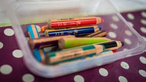 L'école maternelle Saïda, située dans le 15ème arrondissement de Paris, le 25 avril 2024