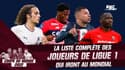 Coupe du monde 2022 : La liste complète des joueurs de Ligue 1