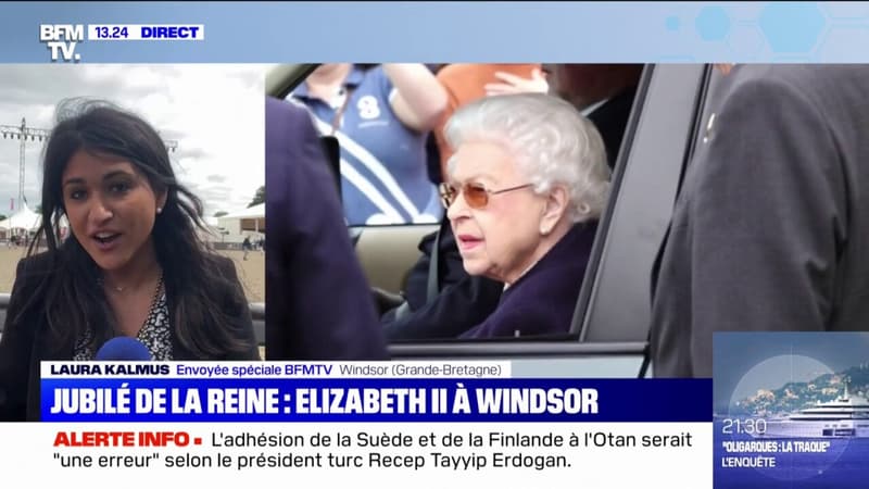 La reine Elizabeth II est apparue tout sourire à un concours équestre à Windsor