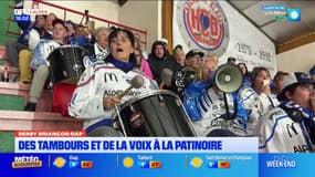 Derby Briançon-Gap: des tambours et de la voix à la patinoire