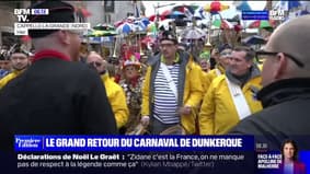 Le carnaval de Dunkerque fait son grand retour après deux ans de pandémie 