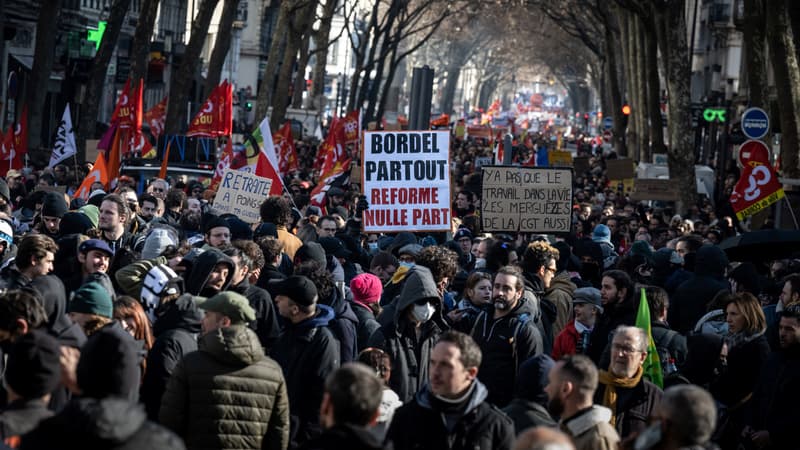 Grève du 7 février: la CGT annonce presque 2 millions de manifestants dans toute la France