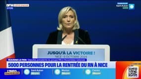 Nice: 5.000 personnes pour la rentrée du RN
