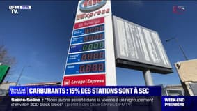 Carburants: 15% des stations-services manquent au moins d'un carburant en France