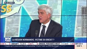 Le président de la région Normandie Hervé Morin