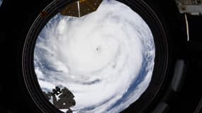 L'ouragan Ida, photographié fin août depuis la Station spatiale internationale.