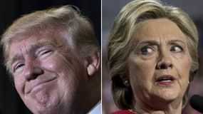 Hillary Clinton et Donald Trump sont au coude à coude