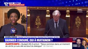 Menace de censure de Michel Barnier: "Nous sommes prêts à gouverner", assure Danièle Obono (LFI)