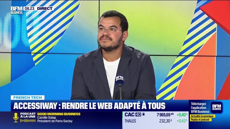 French Tech : AccessiWay, rendre le web adaptÃ© Ã  tous - 25/08