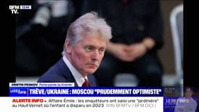 Négociations sur l'Ukraine: "Il y a beaucoup à faire mais le président s'est solidarisé avec la position de Donald Trump", affirme Dmitri Peskov, porte-parole du Kremlin
