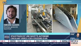 Emeuric Gleizes (Spacetrain) : Spacetrain, une navette autonome reliant Le Havre à Paris en 30 min - 17/08