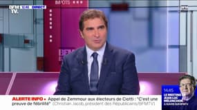 Pour Christian Jacob, le vote électronique "marche très bien" mais nécessite des "expérimentations" avant d'être porté sur des scrutins nationaux 