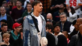 Victor Wembanyama au NBA Paris Game, le 19/01/2023
